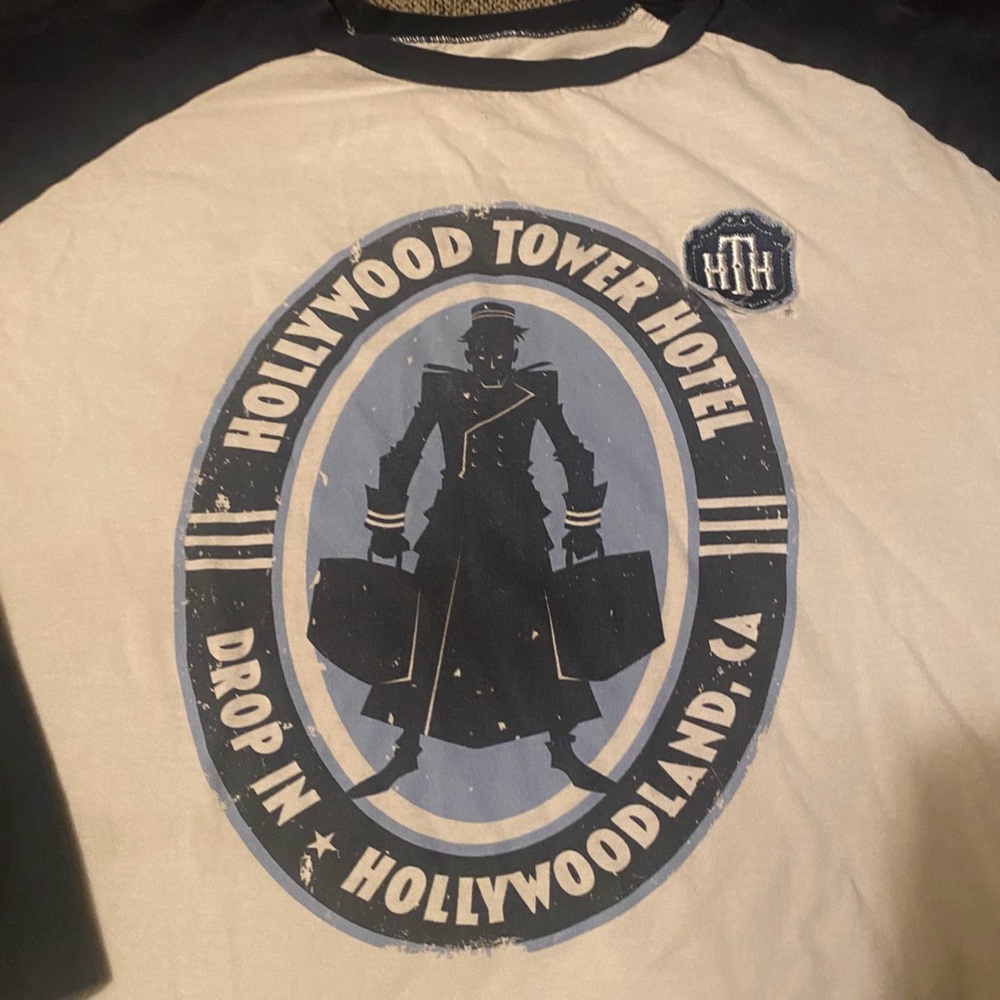 Disney vintage Hollywood Tower Hotel Graphic Tee